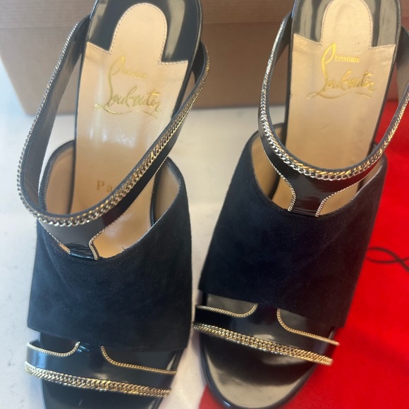 Christian Louboutin Akenana Heels 38.5/8 NIB - Picture 2 of 8